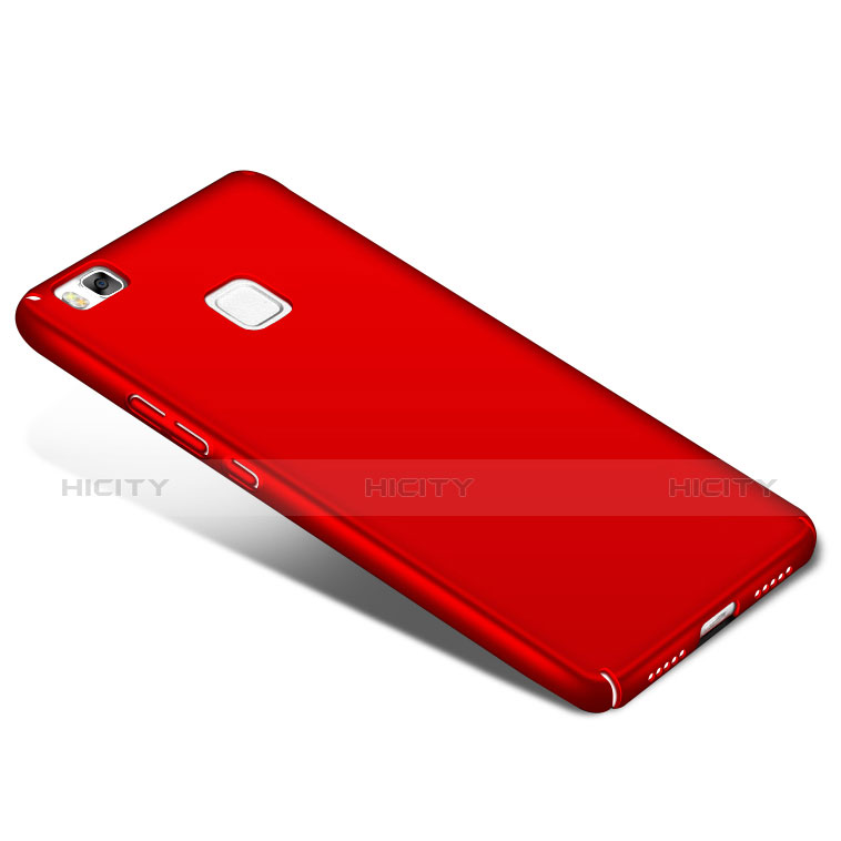Custodia Plastica Rigida Opaca M02 per Huawei G9 Lite Rosso