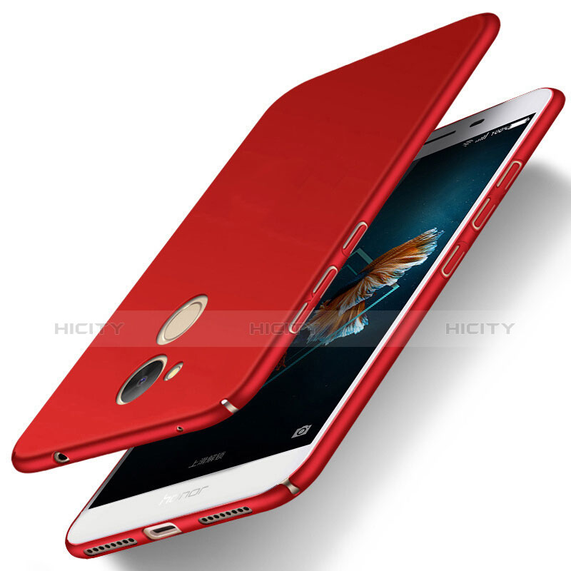 Custodia Plastica Rigida Opaca M02 per Huawei Honor V9 Play Rosso