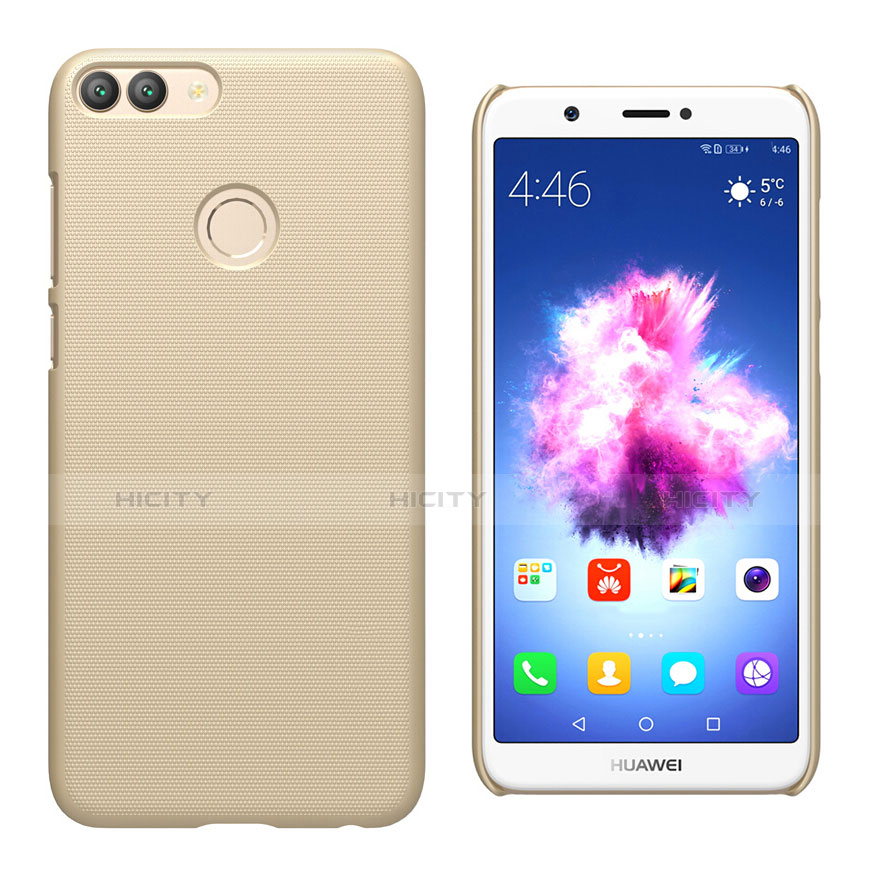 Custodia Plastica Rigida Opaca M02 per Huawei P Smart Oro