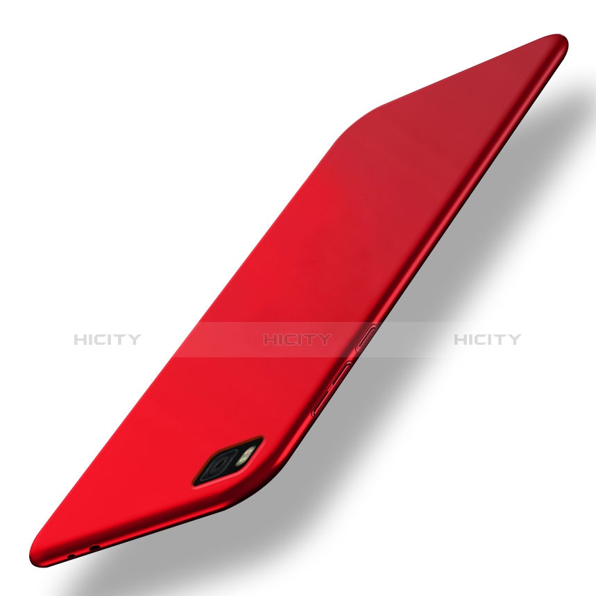 Custodia Plastica Rigida Opaca M02 per Huawei P8 Rosso