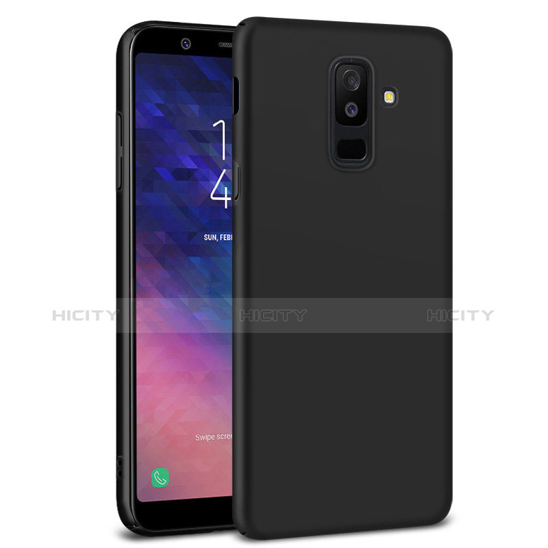 Custodia Plastica Rigida Opaca M02 per Samsung Galaxy A6 Plus (2018) Nero