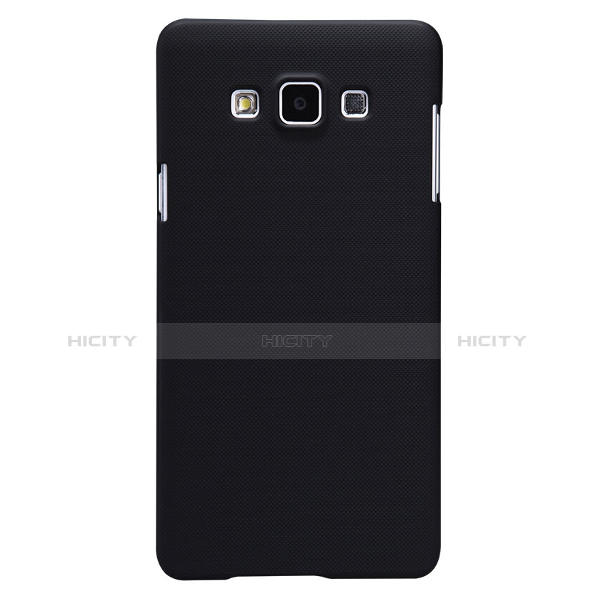 Custodia Plastica Rigida Opaca M02 per Samsung Galaxy A7 SM-A700 Nero