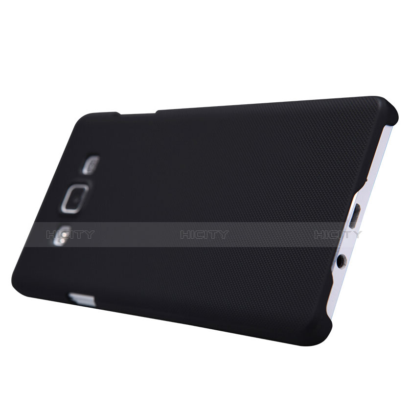 Custodia Plastica Rigida Opaca M02 per Samsung Galaxy A7 SM-A700 Nero
