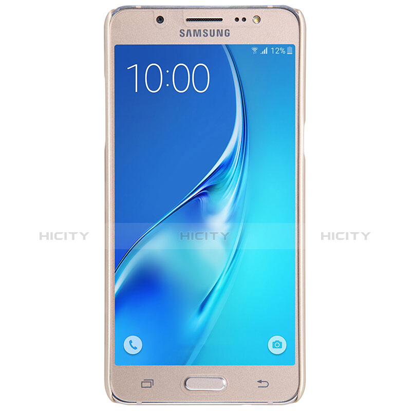 Custodia Plastica Rigida Opaca M02 per Samsung Galaxy J5 Duos (2016) Oro