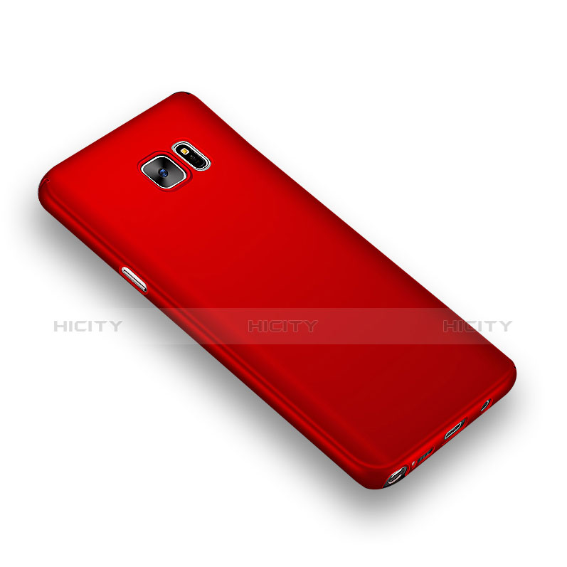 Custodia Plastica Rigida Opaca M02 per Samsung Galaxy Note 5 N9200 N920 N920F Rosso