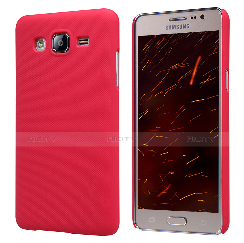 Custodia Plastica Rigida Opaca M02 per Samsung Galaxy On5 G550FY Rosso