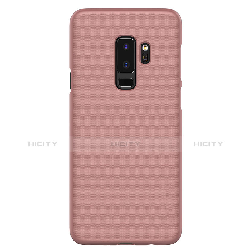 Custodia Plastica Rigida Opaca M02 per Samsung Galaxy S9 Plus Oro Rosa