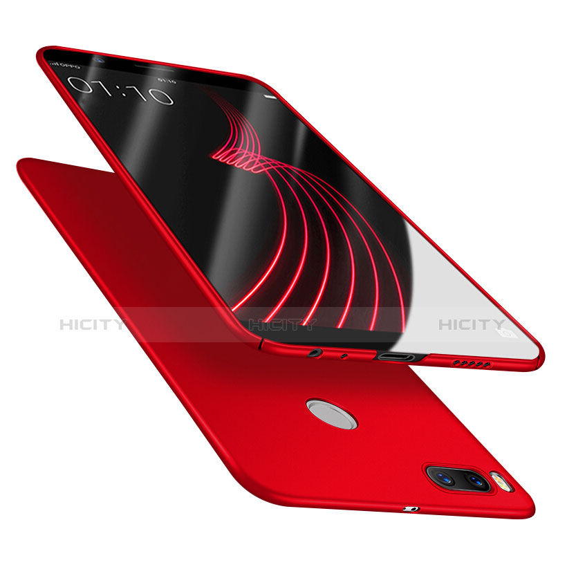 Custodia Plastica Rigida Opaca M02 per Xiaomi Mi A1 Rosso
