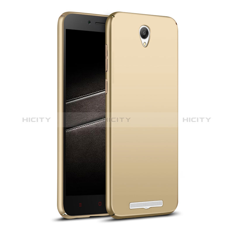 Custodia Plastica Rigida Opaca M02 per Xiaomi Redmi Note 2 Oro