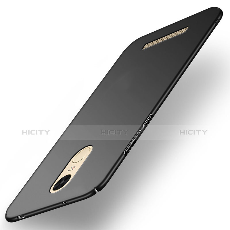 Custodia Plastica Rigida Opaca M02 per Xiaomi Redmi Note 3 Pro Nero