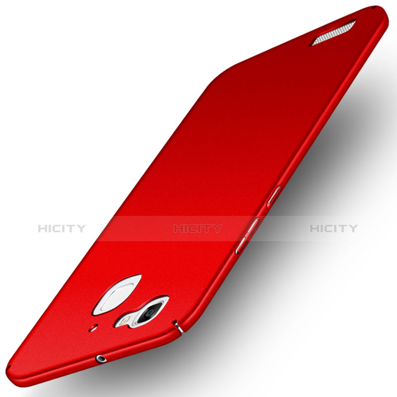 Custodia Plastica Rigida Opaca M03 per Huawei Enjoy 5S Rosso