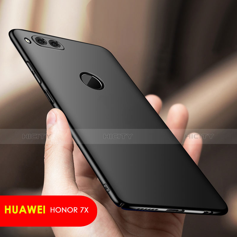 Custodia Plastica Rigida Opaca M03 per Huawei Honor Play 7X Nero