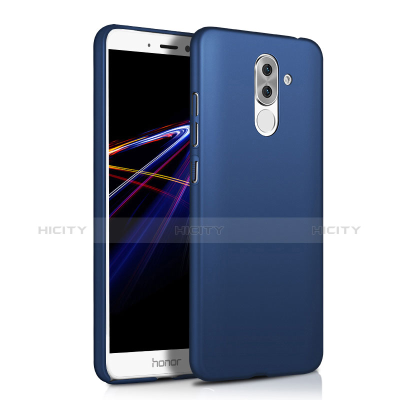 Custodia Plastica Rigida Opaca M03 per Huawei Mate 9 Lite Blu