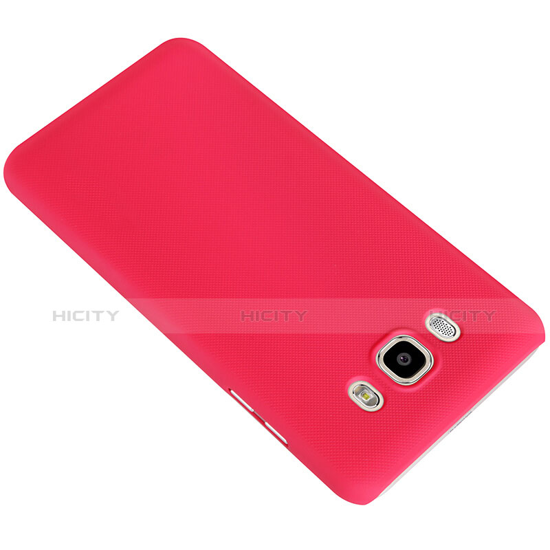 Custodia Plastica Rigida Opaca M03 per Samsung Galaxy J7 (2016) J710F J710FN Rosso