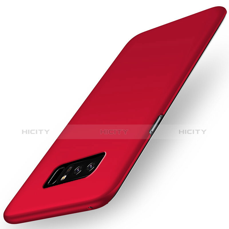 Custodia Plastica Rigida Opaca M03 per Samsung Galaxy Note 8 Duos N950F Rosso