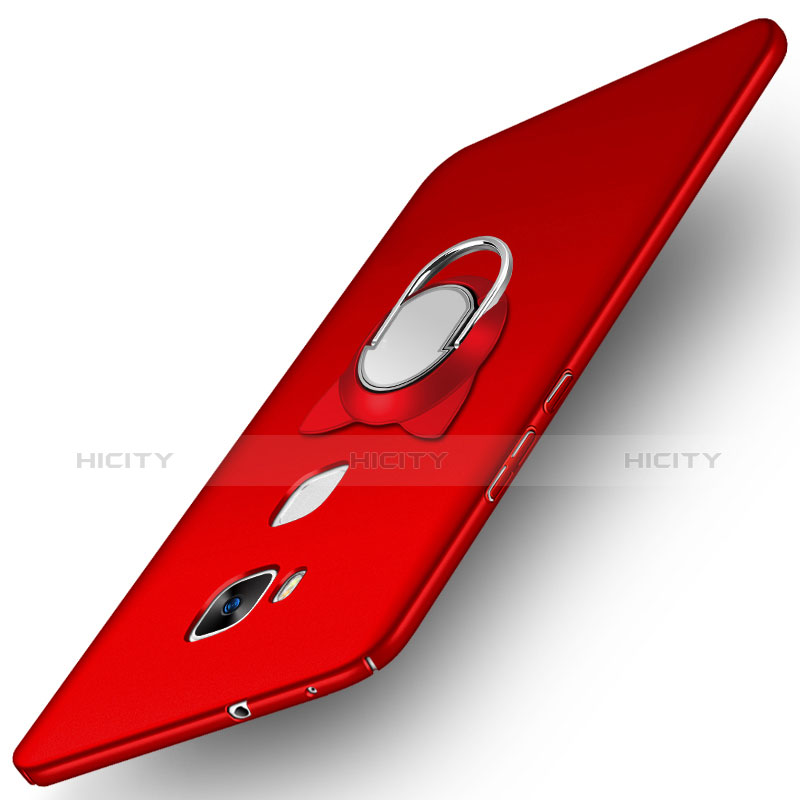 Custodia Plastica Rigida Opaca M04 per Huawei Honor 5X Rosso