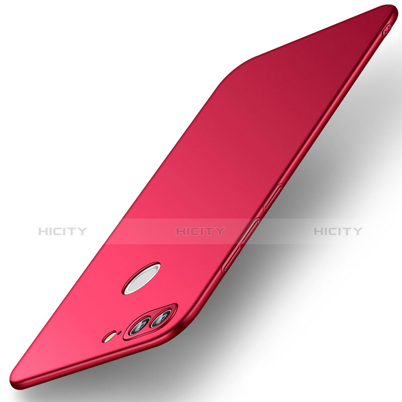 Custodia Plastica Rigida Opaca M04 per Huawei Honor 9 Lite Rosso