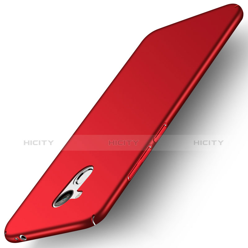 Custodia Plastica Rigida Opaca M04 per Huawei Honor V9 Play Rosso