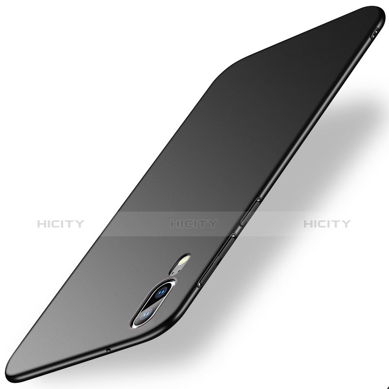 Custodia Plastica Rigida Opaca M04 per Huawei P20 Nero