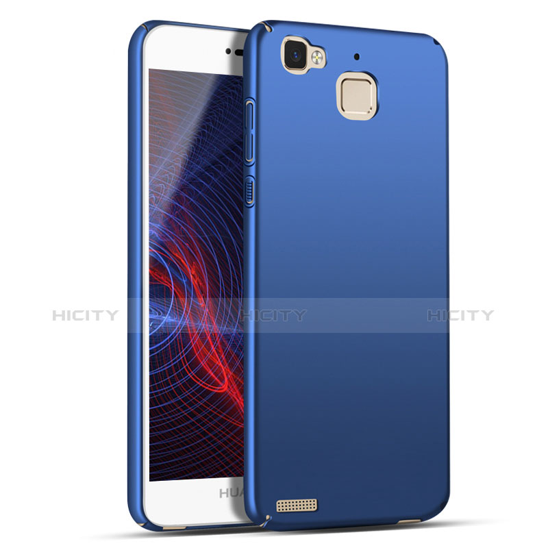 Custodia Plastica Rigida Opaca M04 per Huawei P8 Lite Smart Blu