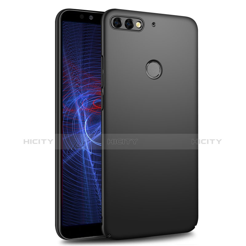 Custodia Plastica Rigida Opaca M04 per Huawei Y7 (2018) Nero