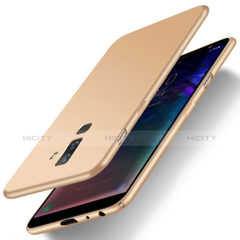 Custodia Plastica Rigida Opaca M04 per Samsung Galaxy A6 Plus (2018) Oro