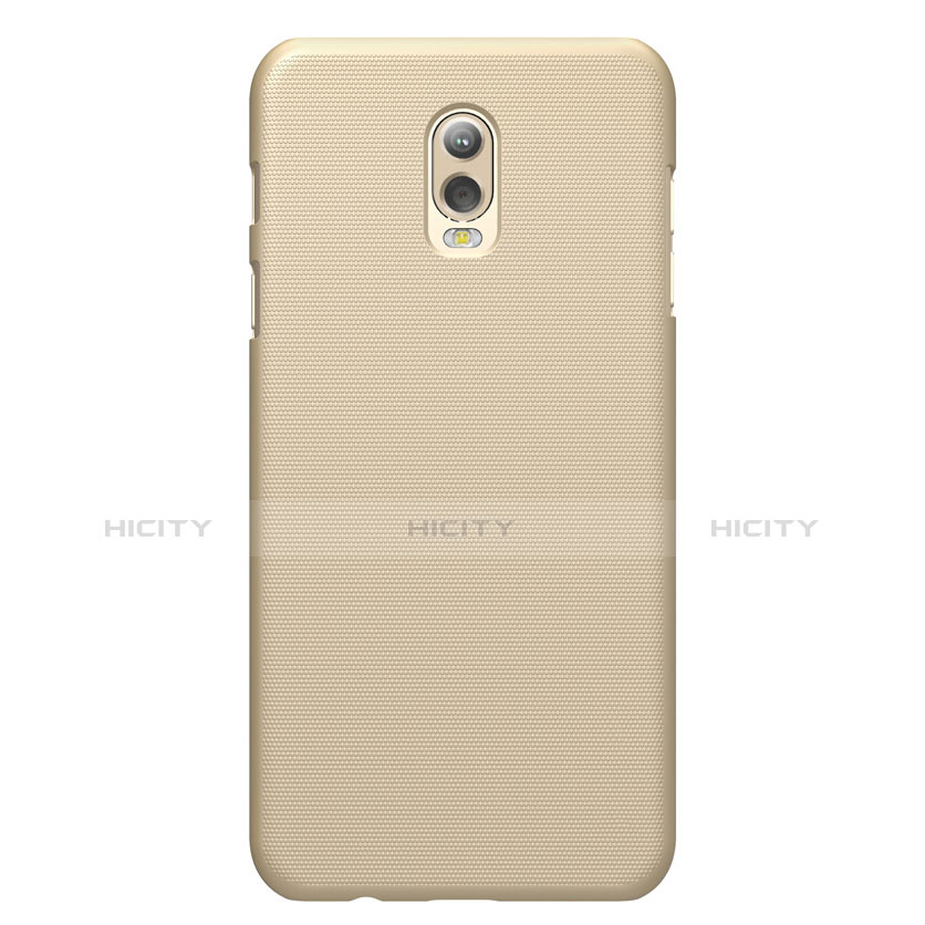 Custodia Plastica Rigida Opaca M04 per Samsung Galaxy C7 (2017) Oro