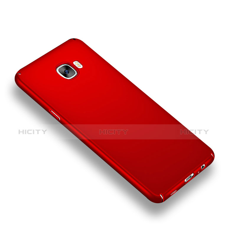 Custodia Plastica Rigida Opaca M04 per Samsung Galaxy C7 SM-C7000 Rosso