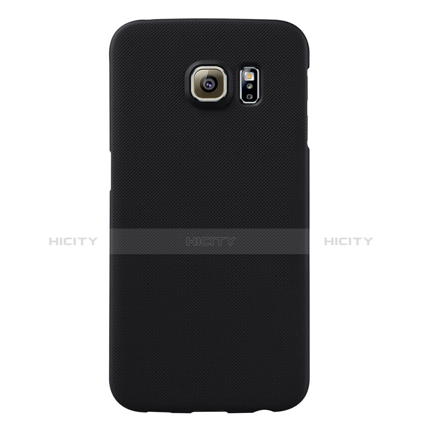 Custodia Plastica Rigida Opaca M04 per Samsung Galaxy S6 Edge SM-G925 Nero
