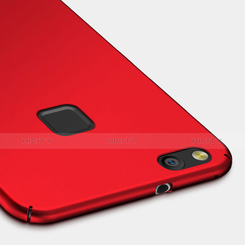 Custodia Plastica Rigida Opaca M05 per Huawei GR3 (2017) Rosso