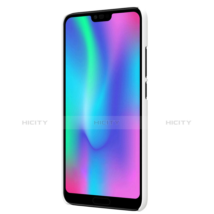 Custodia Plastica Rigida Opaca M05 per Huawei Honor 10 Bianco