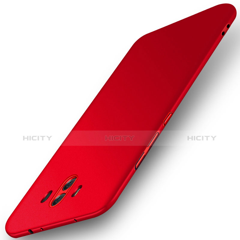 Custodia Plastica Rigida Opaca M05 per Huawei Mate 10 Rosso
