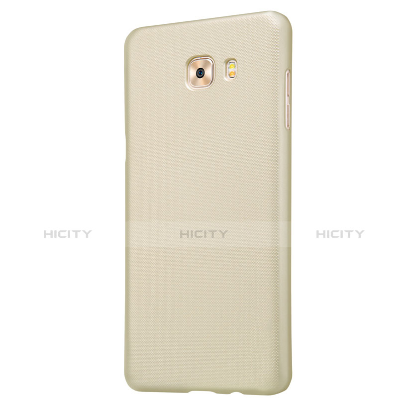 Custodia Plastica Rigida Opaca M05 per Samsung Galaxy C9 Pro C9000 Oro