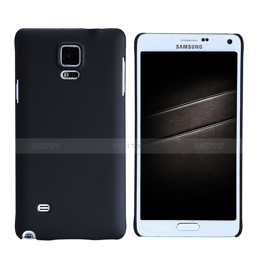 Custodia Plastica Rigida Opaca M05 per Samsung Galaxy Note 4 Duos N9100 Dual SIM Nero