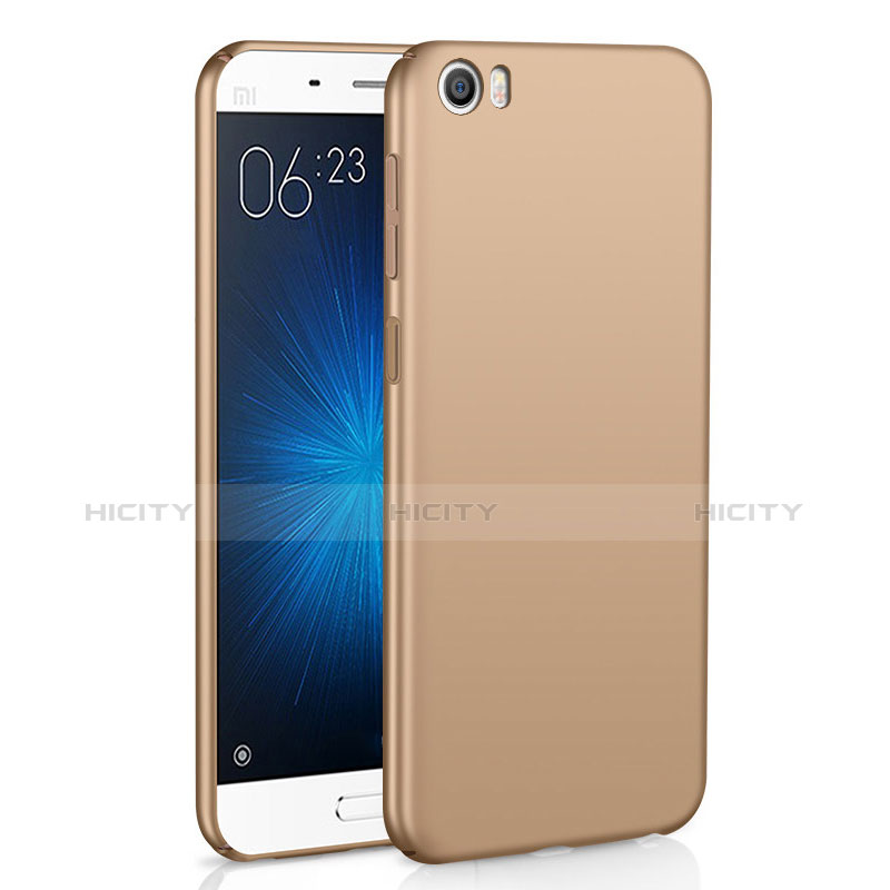 Custodia Plastica Rigida Opaca M05 per Xiaomi Mi 5 Oro