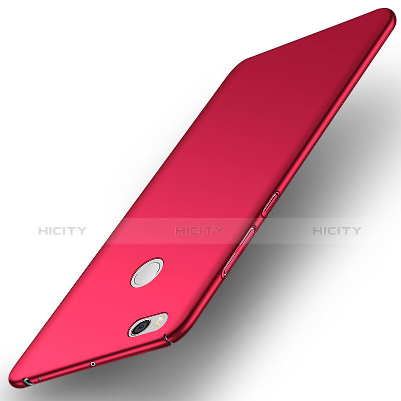 Custodia Plastica Rigida Opaca M05 per Xiaomi Mi Max 2 Rosso