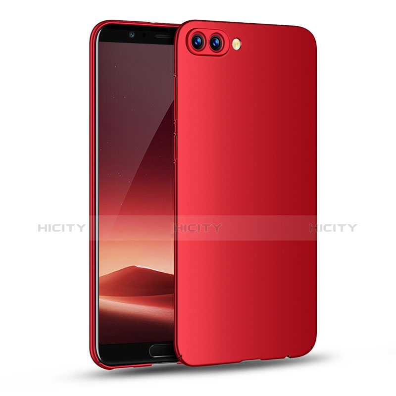 Custodia Plastica Rigida Opaca M06 per Huawei Honor View 10 Rosso