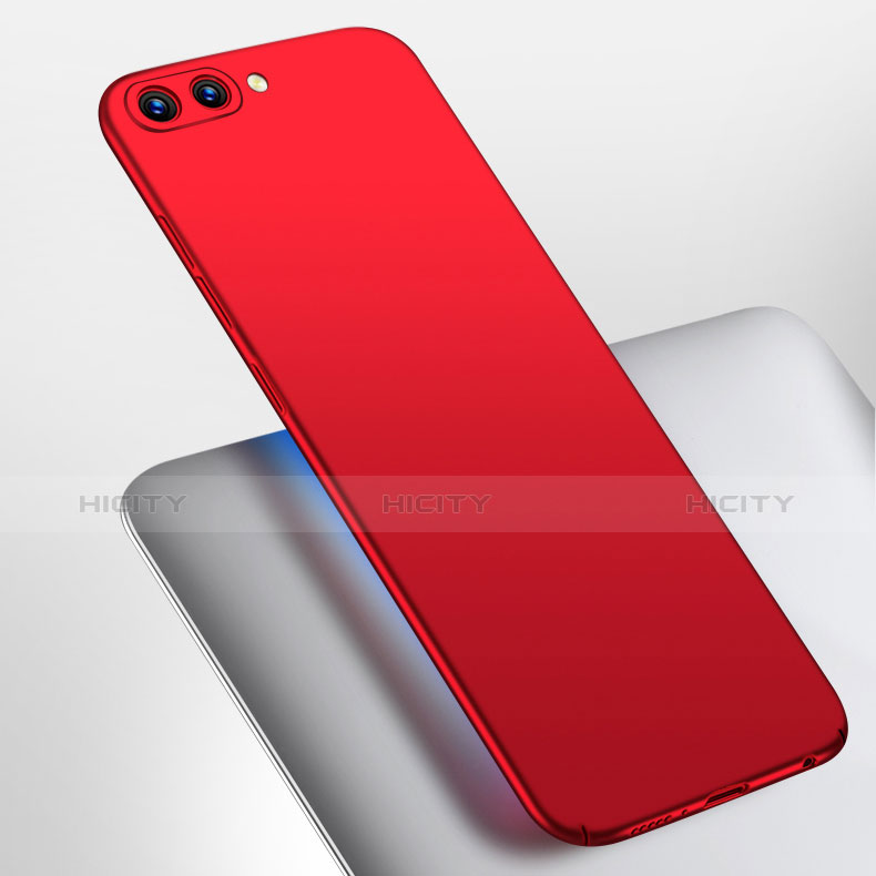 Custodia Plastica Rigida Opaca M06 per Huawei Honor View 10 Rosso