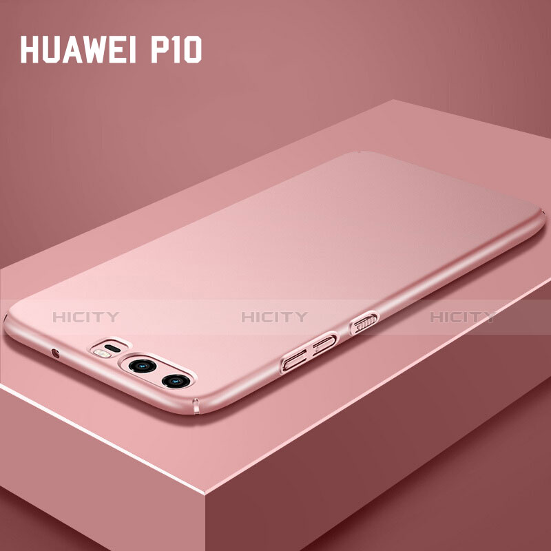 Custodia Plastica Rigida Opaca M06 per Huawei P10 Rosa