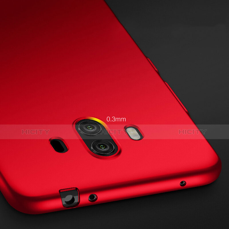 Custodia Plastica Rigida Opaca M07 per Huawei Mate 10 Rosso