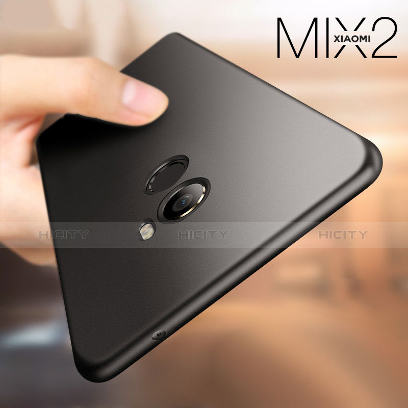 Custodia Plastica Rigida Opaca M07 per Xiaomi Mi Mix 2 Nero