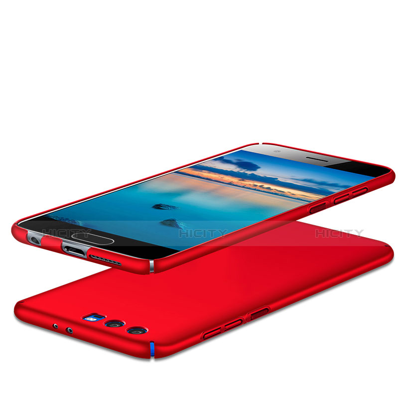 Custodia Plastica Rigida Opaca M08 per Huawei Honor 9 Rosso