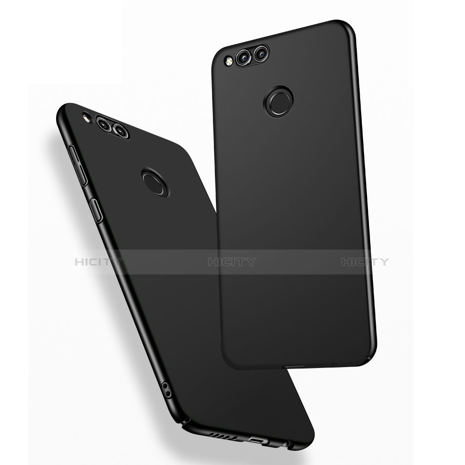 Custodia Plastica Rigida Opaca M08 per Huawei Honor Play 7X Nero