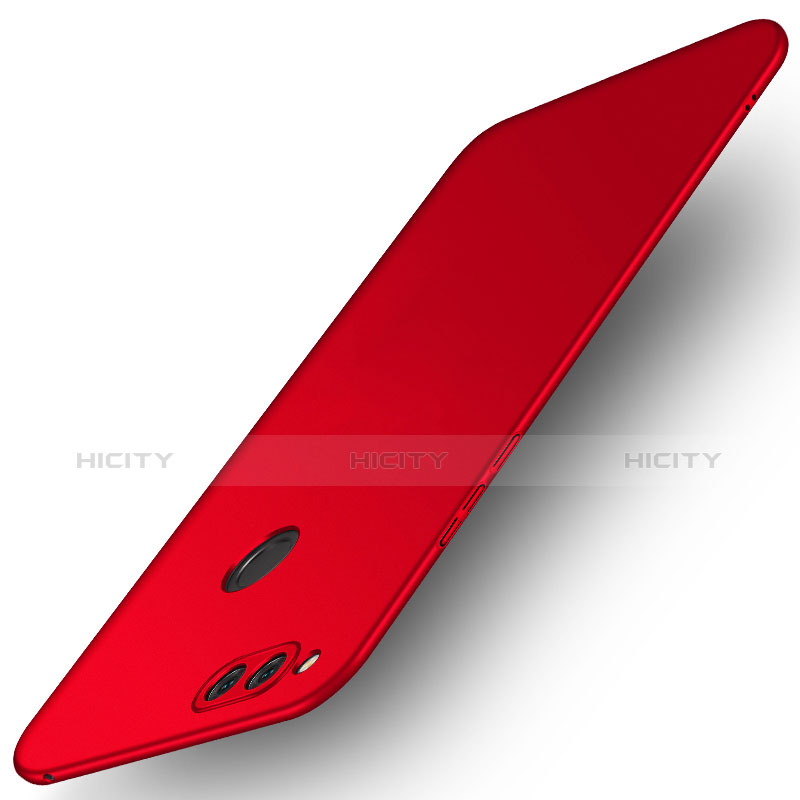Custodia Plastica Rigida Opaca M08 per Huawei Honor Play 7X Rosso
