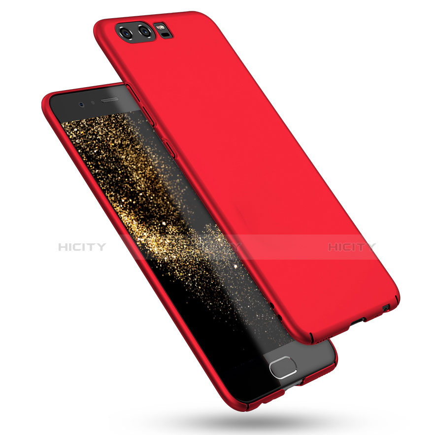 Custodia Plastica Rigida Opaca M08 per Huawei P10 Rosso