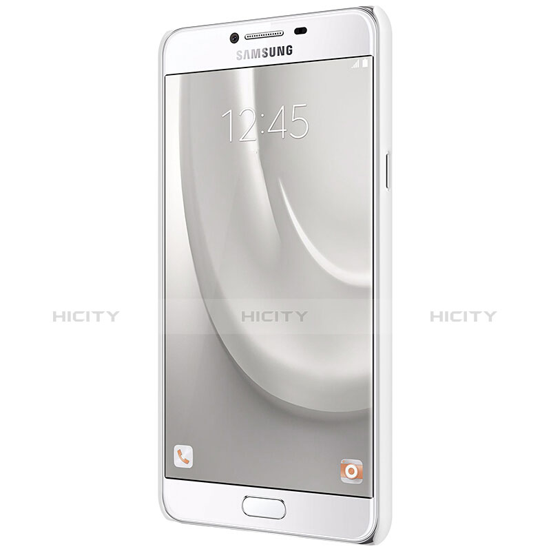 Custodia Plastica Rigida Opaca M08 per Samsung Galaxy C5 SM-C5000 Bianco