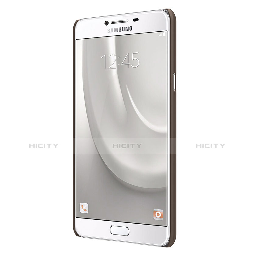 Custodia Plastica Rigida Opaca M08 per Samsung Galaxy C5 SM-C5000 Marrone