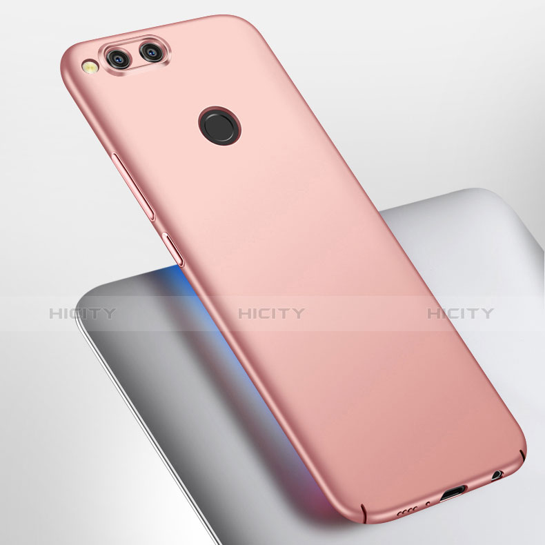 Custodia Plastica Rigida Opaca M09 per Huawei Honor Play 7X Oro Rosa