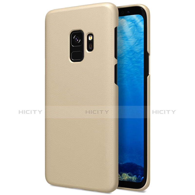 Custodia Plastica Rigida Opaca M09 per Samsung Galaxy S9 Oro