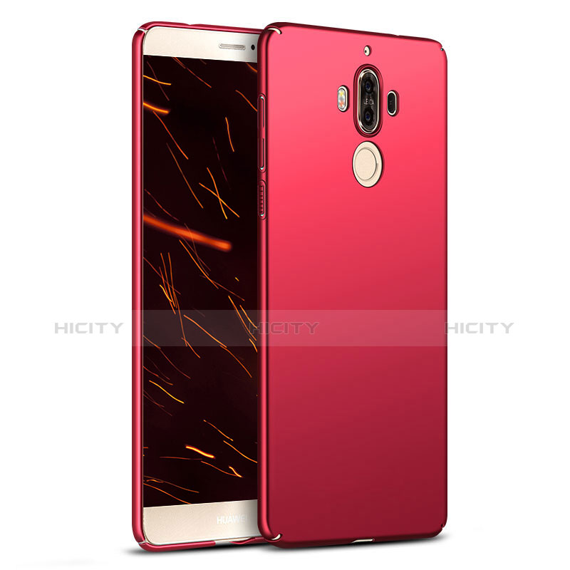 Custodia Plastica Rigida Opaca M11 per Huawei Mate 9 Rosso